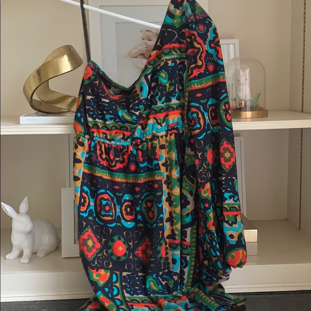 One shoulder dress